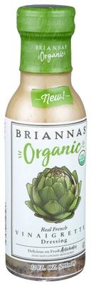 Briannas Organic Real French Salad Dressing, 10 Fluid Ounce -- 6 per case