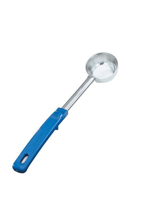Vollrath Spoodle, Grip N Serv, Solid, Blue, 2 Ounce, 12.5 Inch -- 12 Per Case