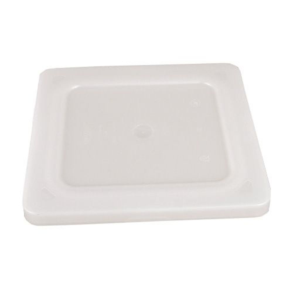Vollrath 52434 Super Pan V Flexible Steam Table Hotel White Sixth Size Pan Lid, 6.406 X 6.976 X 0.527 Inch Overall