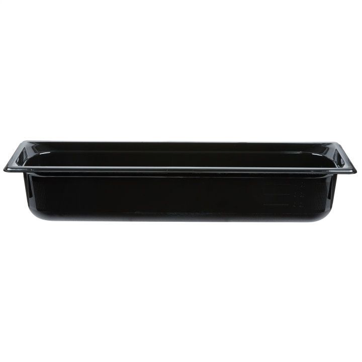 Vollrath Plastic Black High Temperature Food Pan -- 3 Per Case