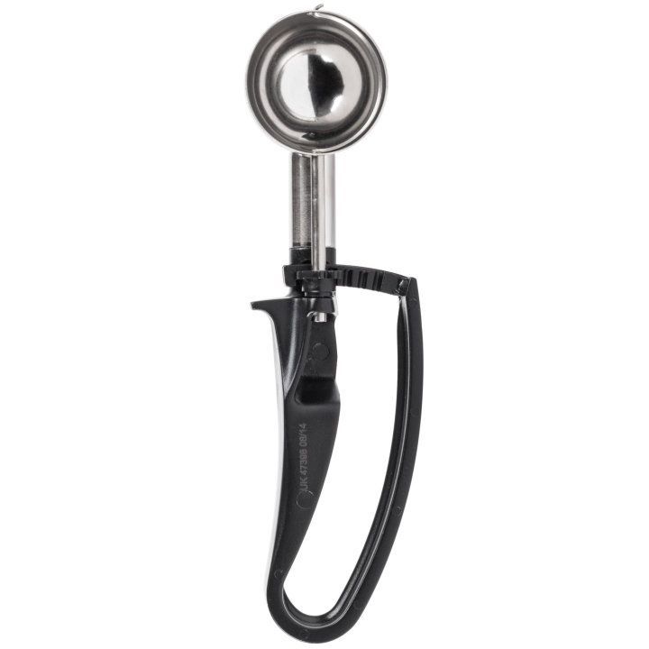 Vollrath Black Standard Length Color Coded Squeeze Disher, 1.13 Ounce -- 12 Per Case