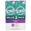 Toms of Maine Whole Care Peppermint Toothpaste - Value Pack, 8 Ounce