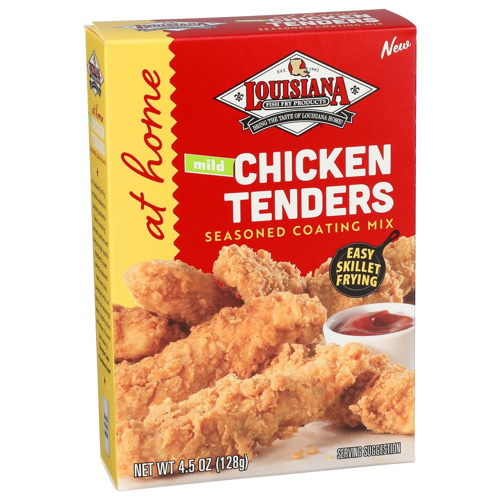 Louisiana Fish Fry Chicken Tender Seasoned Coating Mix, 4.5 Ounce -- 6 per case