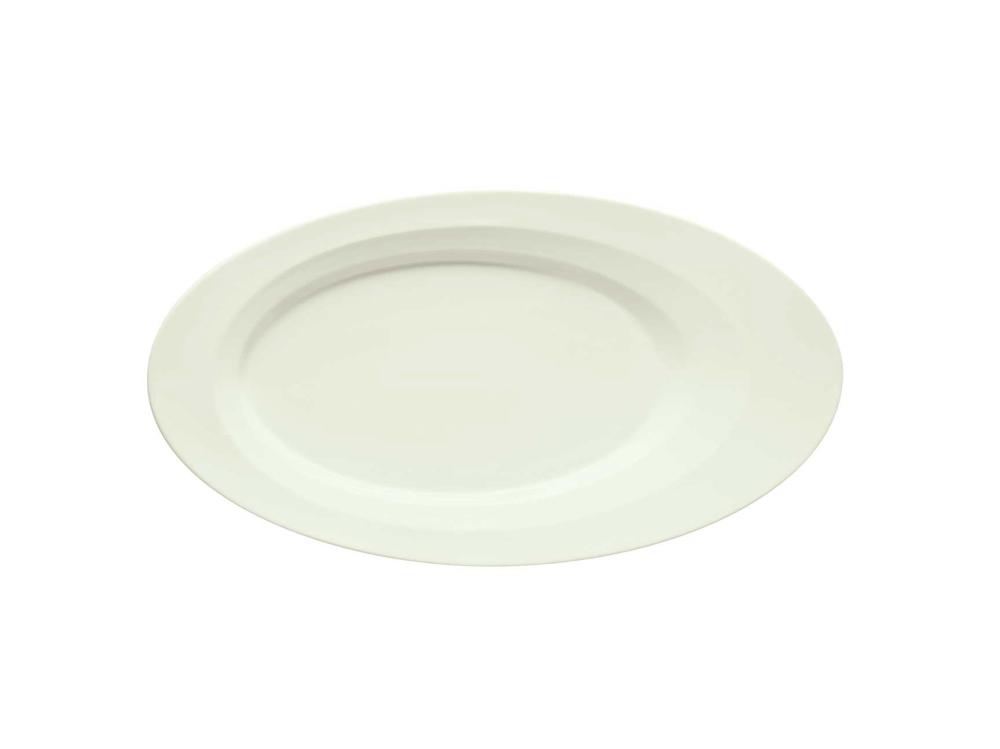 Syracuse China BoneWhite Allure Oval Platter, 7 x 3.5 inch -- 12 per case.