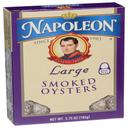 Napoleon Large Smoked Oysters, 3.75 Ounce -- 25 per case