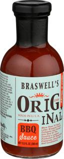 Braswell Original BBQ Sauce, 13.5 Ounce -- 6 per case