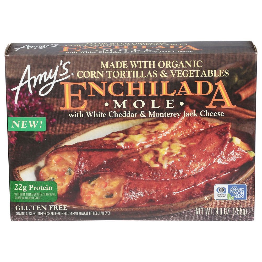 Amy's Mole Enchilada, 9 Ounce -- 12 Per Case