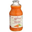 Lakewood Organic Pure Carrot with Lemon Juice, 32 Fluid Ounce -- 6 per case