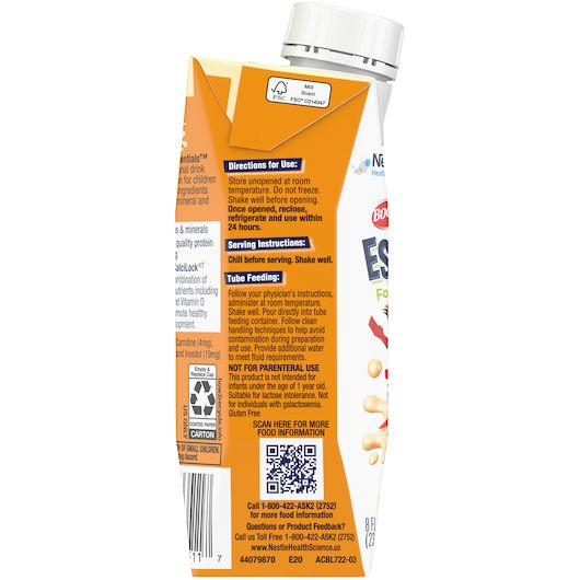 Boost Kid Essentials Vanilla Vortex Balanced Nutritional Drink, 8.01 Fluid Ounce -- 24 Per Case