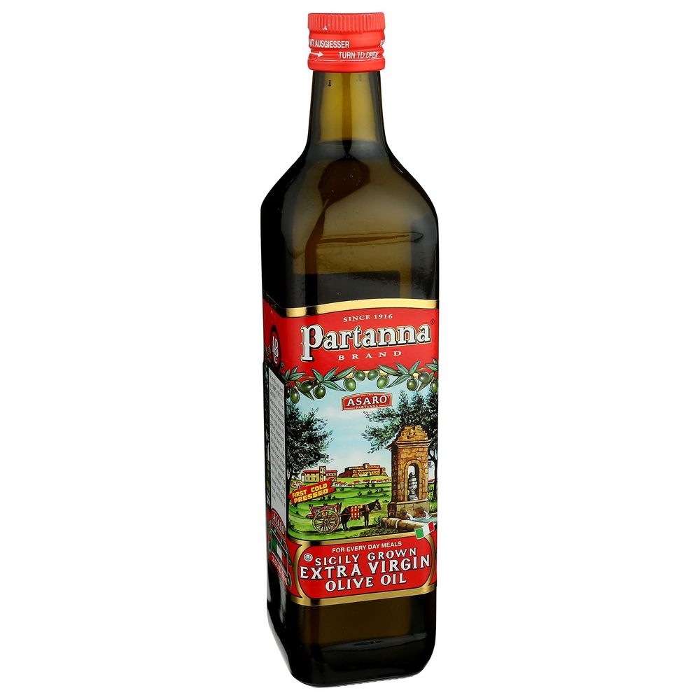 Partanna Extra Virgin Olive Oil, 750 Milliliter -- 4 per case