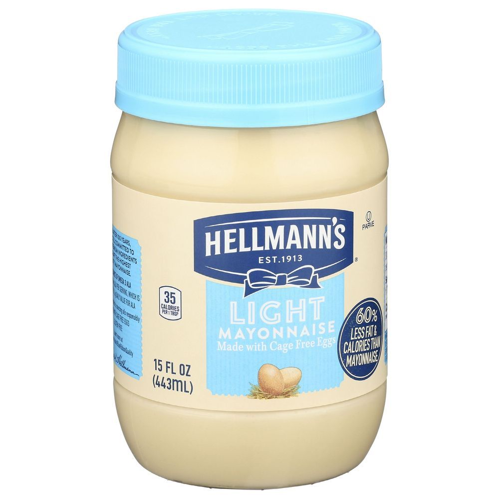 Hellmann's Light Mayonnaise, 15 Ounce -- 12 Per Case
