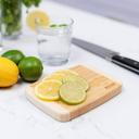 Joyce Chen Compact Burnished Bamboo Cutting Board, 5 x 7 inch