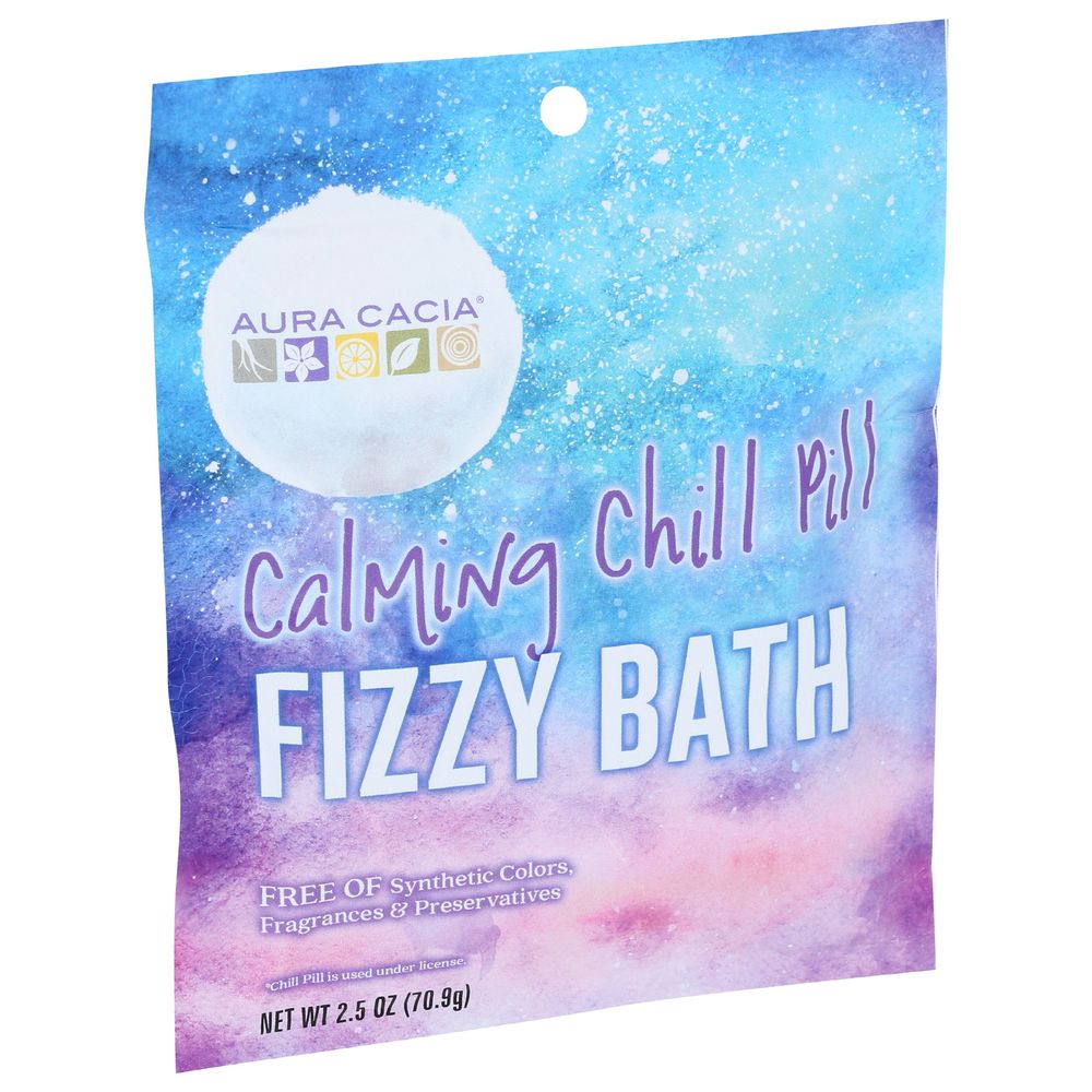 Aura Cacia Calming Chill Pill Fizzy Bath, 2.5 Ounce -- 6 per case