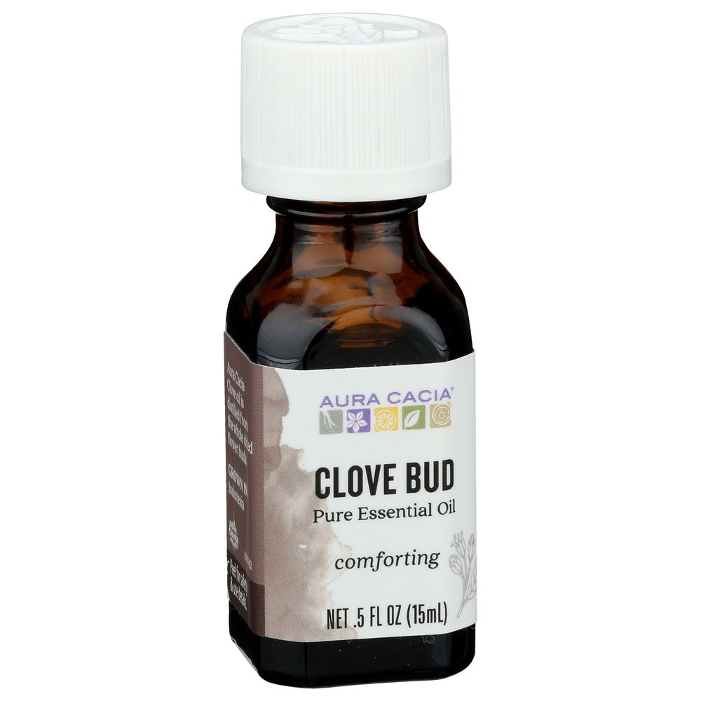 Aura Cacia Clove Bud Essential Oil, 0.5 Ounce