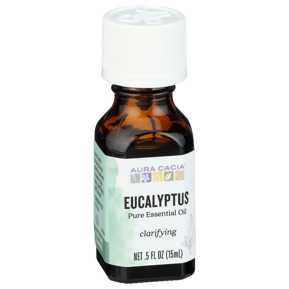 Aura Cacia Eucalyptus Essential Oil, 0.5 Ounce