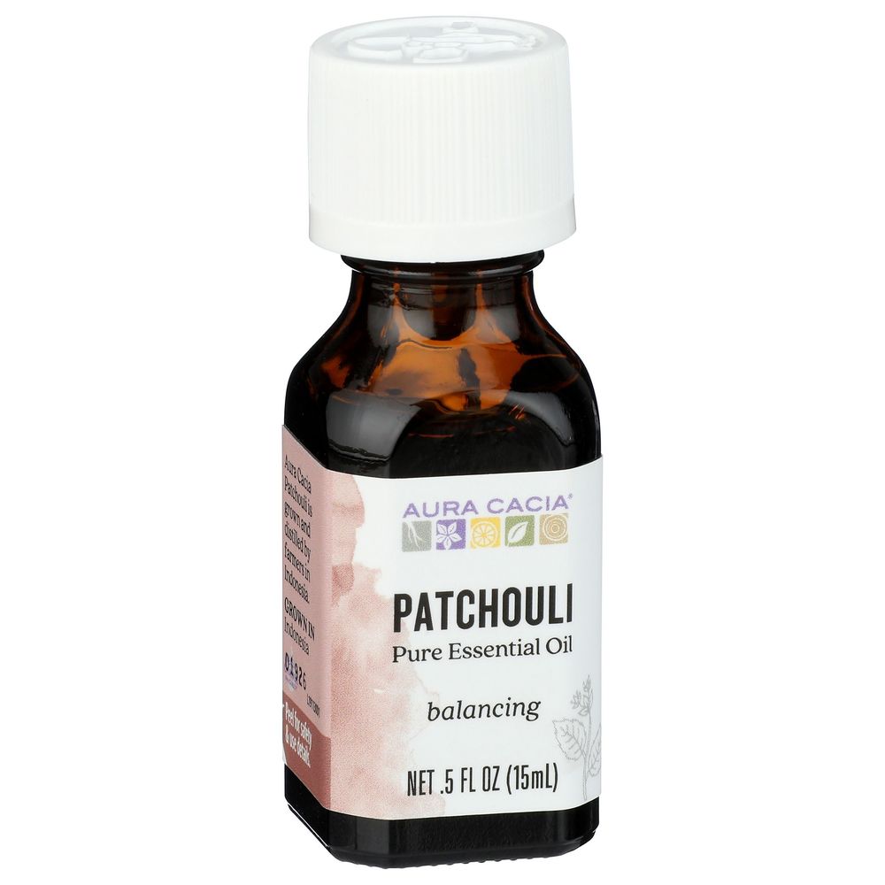 Aura Cacia Dark Patchouli Essential Oil, 0.5 Ounce