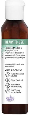 Aura Cacia Ready to Use Eucalyptus Pure Essential Oil, 4 Fluid Ounce