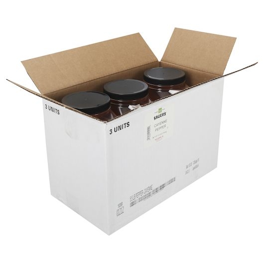 C.F. Sauer Foods Ground Cayenne Pepper, 5.5 Pound -- 3 per case.