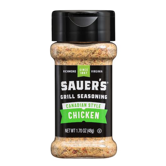 C.F. Sauer Foods Canadian Style Chicken Seasoning, 15 Ounce -- 6 per case.