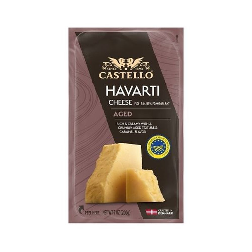 Castello Aged Havarti Cheese, 7 Ounce -- 12 Per Case