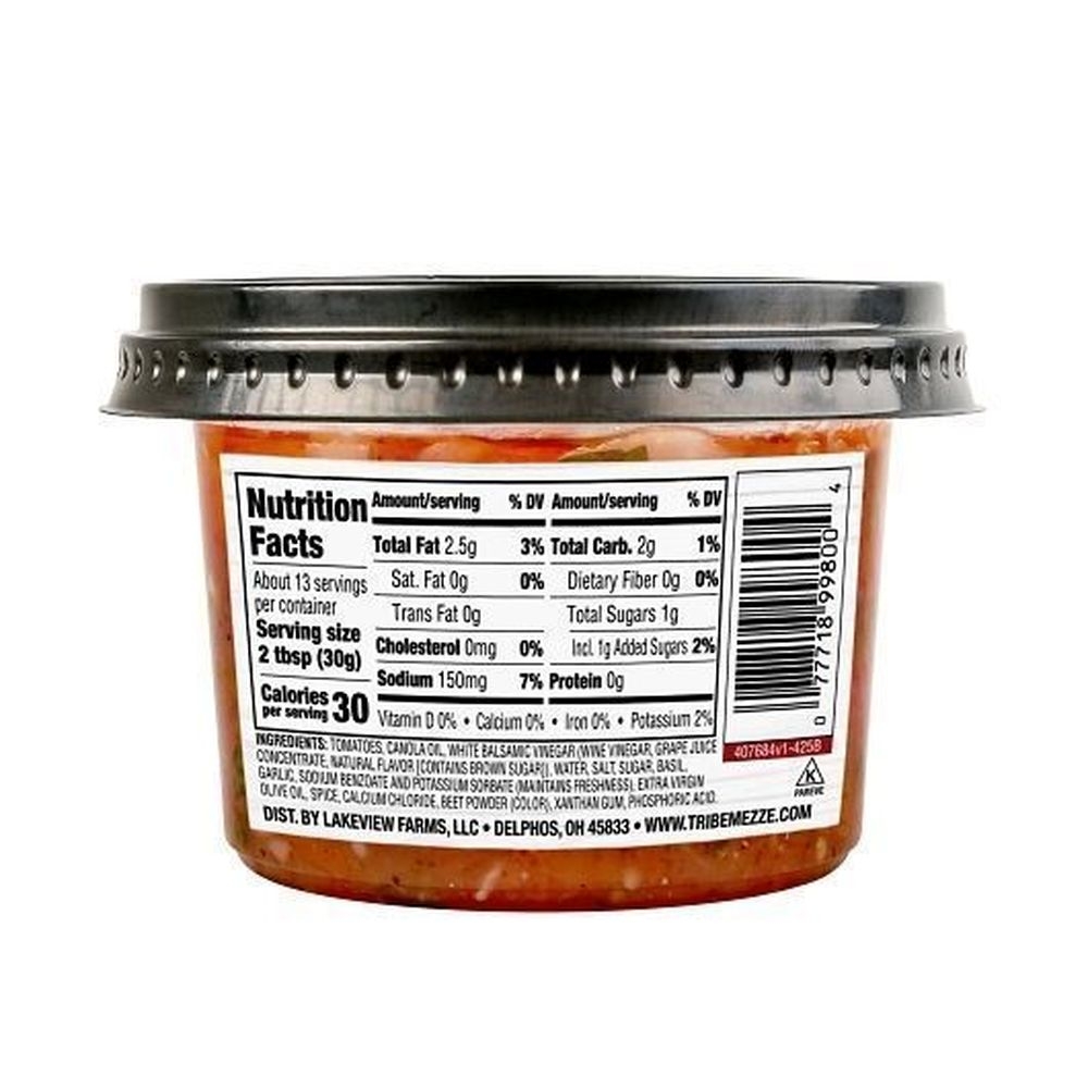 Tribe Fresh Bruschetta, 14 Ounce -- 6 per case