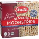 Streits Onion and Poppy Matzo Moonstrip, 11 Ounce -- 12 per case