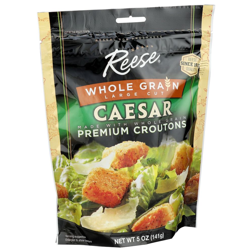 Reese Whole Grain Caesar Croutons, 5 Ounce -- 12 per case