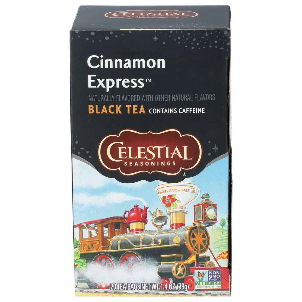 Celestial Seasonings Cinnamon Express Black Tea, 20 tea bags -- 6 per case