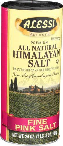 Alessi Fine Pink Himalayan Salt, 24 Ounce -- 6 Per Case