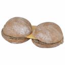 Advance Pierre Big Az Bubba Twin Charbroil Sandwich with Cheese, 8.8 Ounce -- 18 per case.
