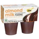 Zen Organic Almond Milk Chocolate Pudding, 14 Ounce -- 12 per case