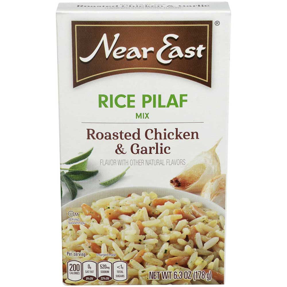 Near East Roasted Chicken And Garlic Pilaf Mix, 6.3 Ounce -- 12 Per Case
