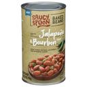 Saucy Spoon Jalapeno and Bourbon Baked Beans, 28 Ounce -- 12 per case