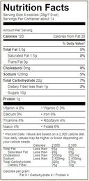 Stauffer Original Recipe Ginger Snap Cookie, 14 Ounce -- 12 per case