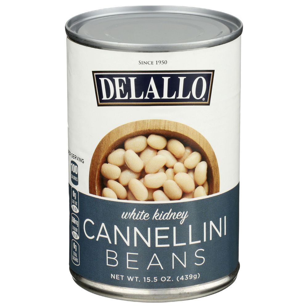 Delallo Cannellini Beans, 15.5 Ounce -- 12 per case