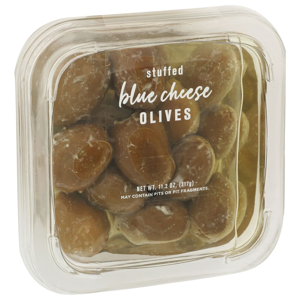 Delallo Stuffed Blue Cheese Olives, 11.2 Ounce -- 8 per case