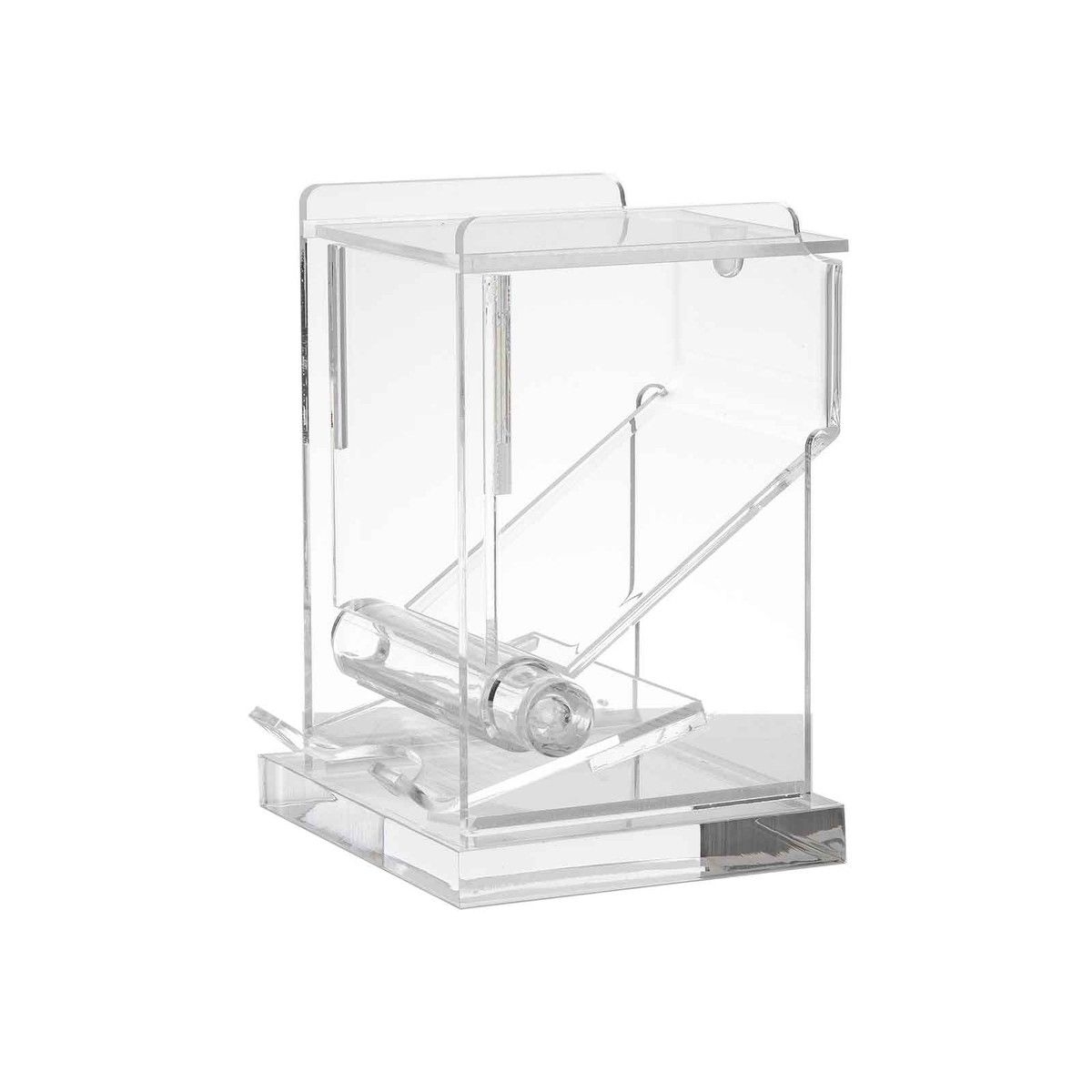Tablecraft Acrylic Toothpick Dispenser, 3.75 x 3.375 x 5 inch