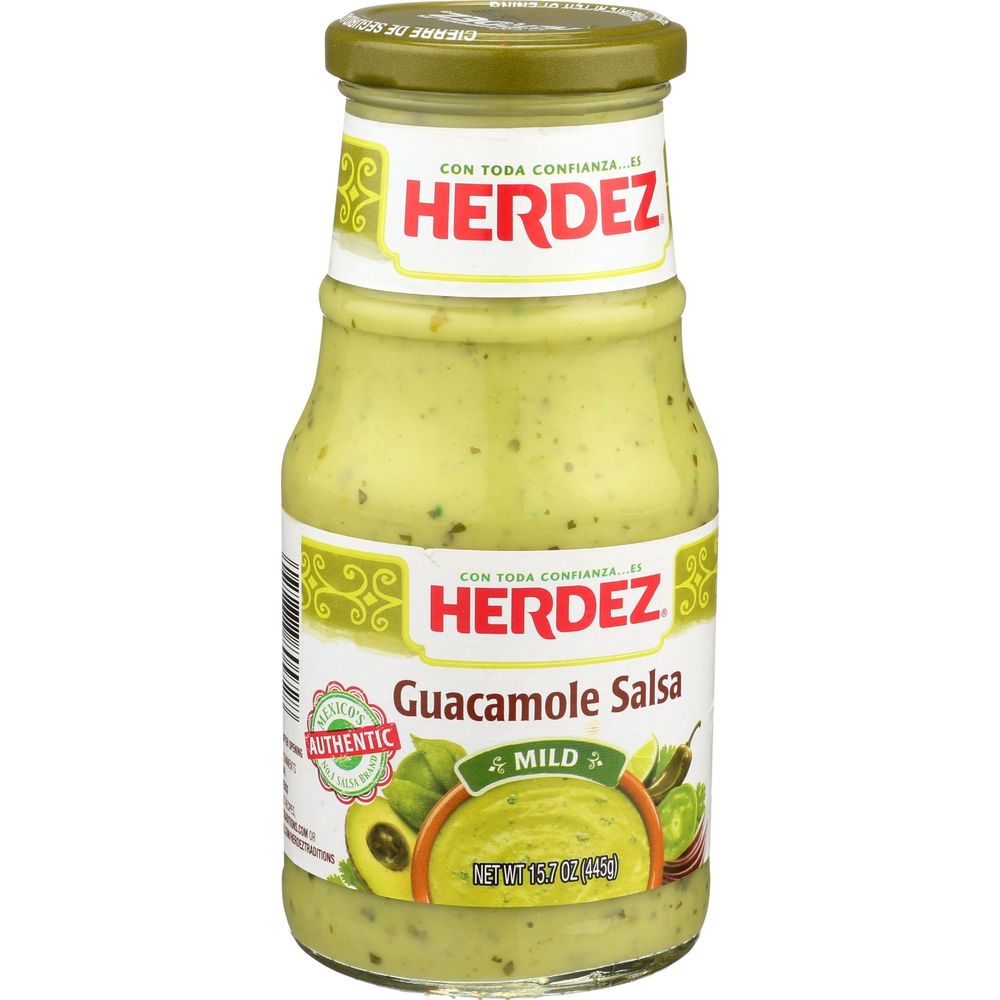 Herdez Mild Guacamole Salsa, 15.7 Ounce -- 12 per case