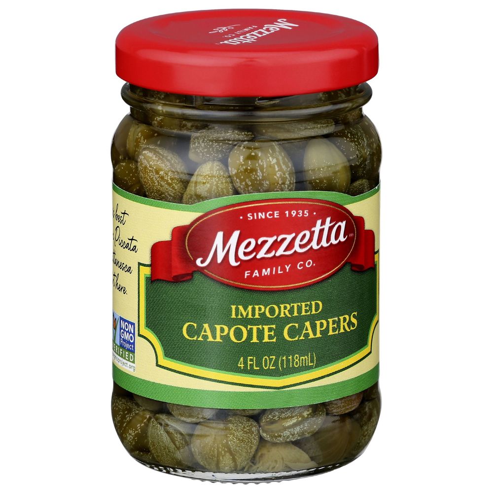 Mezzetta Imported Capote Capers, 4 Ounce -- 12 per case