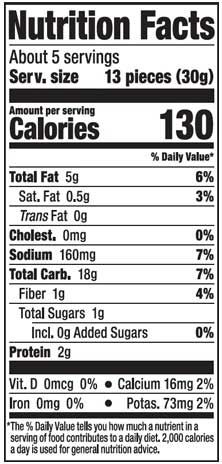 Lundberg Organic Mini White Cheddar Rice Cake, 5 Ounce -- 6 Per Case