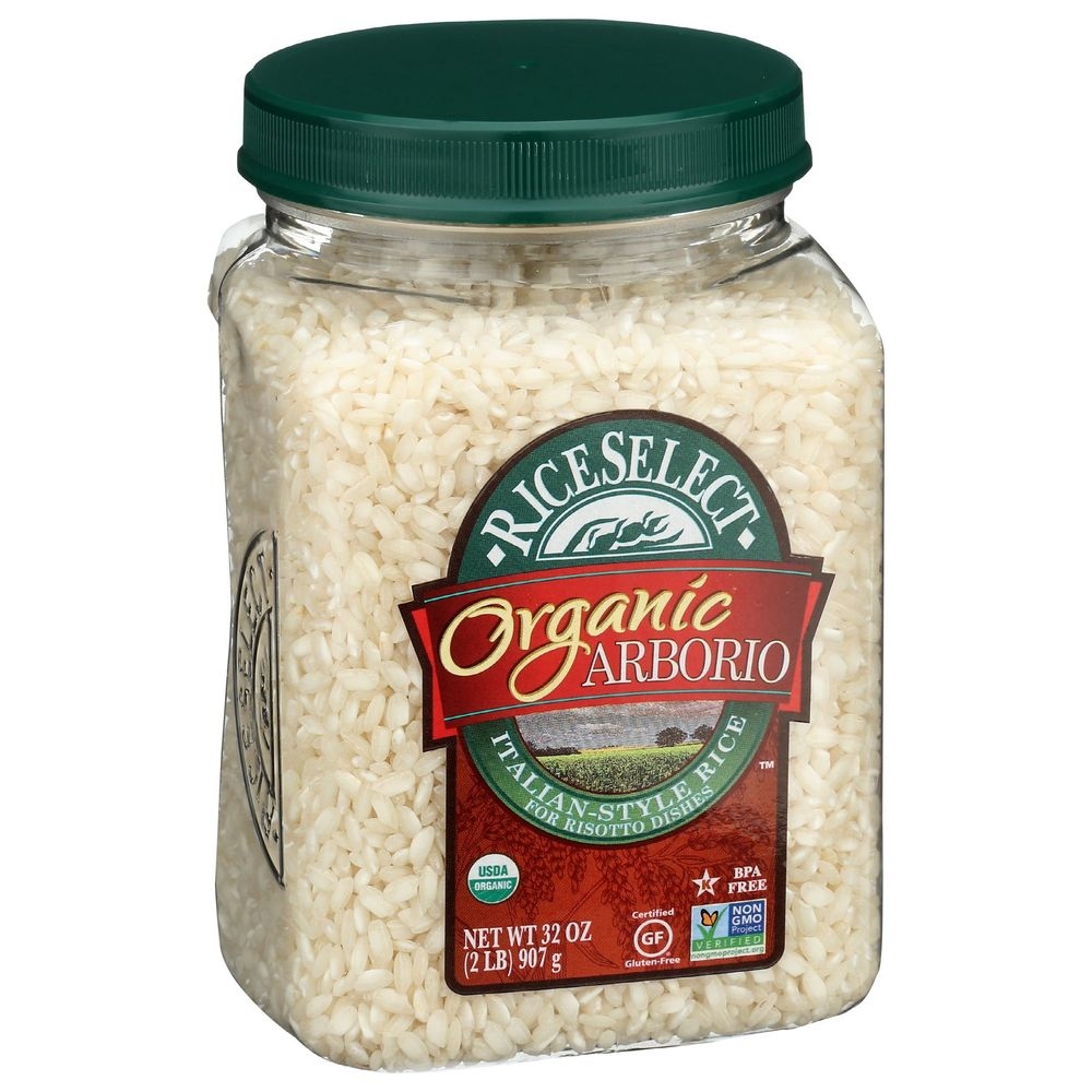 RiceSelect Organic Arborio Rice, 32 Ounce Jar -- 4 per case