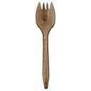 The Sustainable Agave Company Agave Brown Spork -- 1000 per case