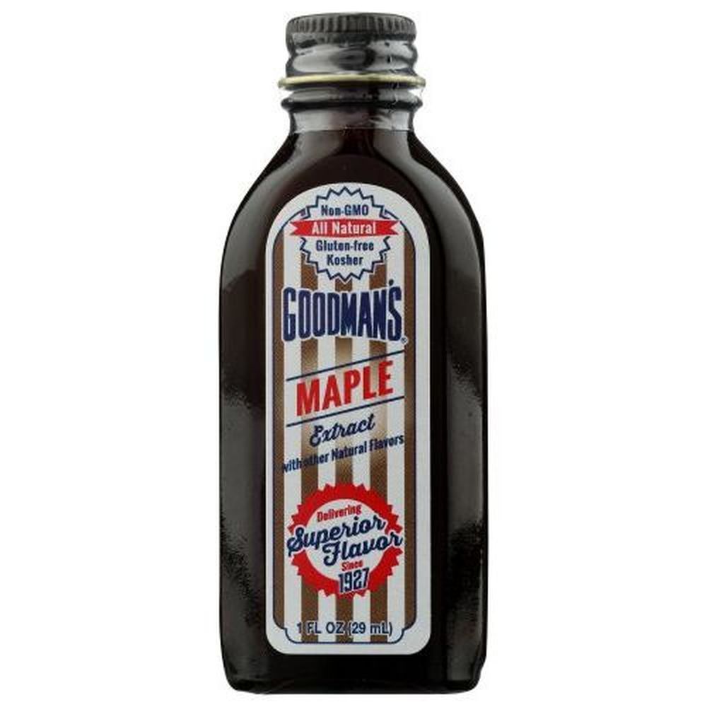 Goodmans Natural Maple Extract, 1 Fluid Ounce -- 6 Per Case
