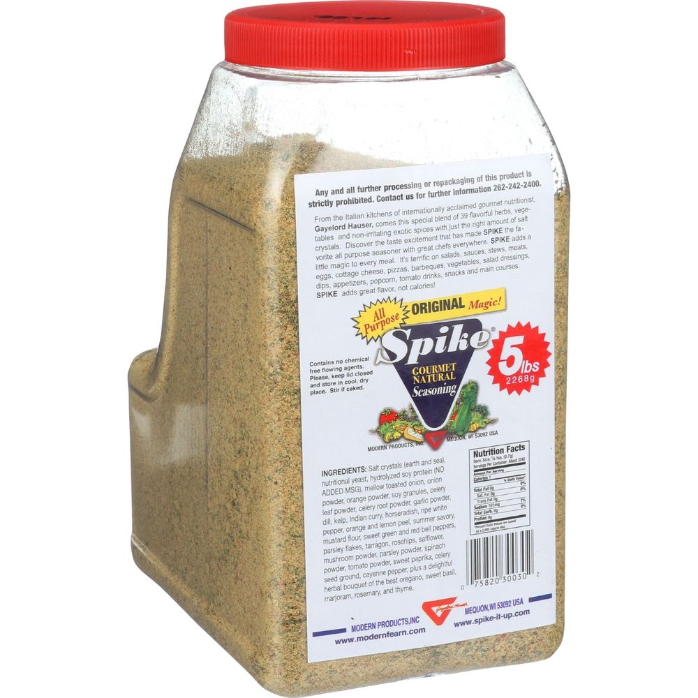 Spike Original Seasoning, 5 Pound