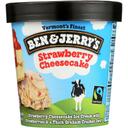 Ben and Jerrys Strawberry Cheesecake Ice Cream, 1 Pint -- 8 per case.