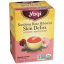 Yogi Organic Floral Sweet Soothing Rose Hibiscus Skin Detox Tea - 16 tea bags per pack -- 6 packs per case