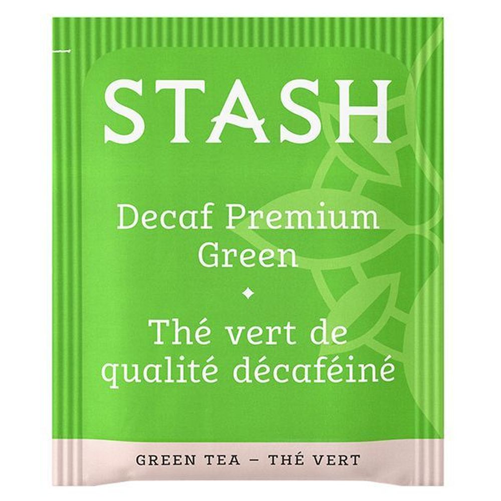 Stash Premium Decaf Green Tea, 18 tea bags -- 6 per case
