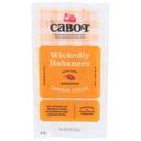 Cabot Wickedly Habanero Cheddar Cheese Bar, 8 Ounce -- 12 per case