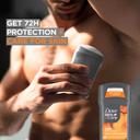Dove Men Plus Care Rustic Sandalwood Antiperspirant Stick, 2.7 Ounce -- 12 per case