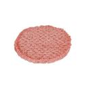 Double Red Provisions 78/22 Ground Beef Patties, 5 Ounce -- 45 per case.